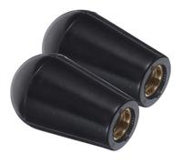 Gadpiparty Lot de 2 poignées de rechange pour robinet à bière - Haute résistance - Noir - Prise en main confortable - Design élégant et élégant pour un usage domestique