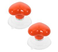 Gadpiparty Lot de 2 poignées de règle de couette avec ventouse stable et boutons en silicone en forme de cœur pour couture, matelassage et reliure, contrôle de l'étanchéité polyvalent pour modèles de
