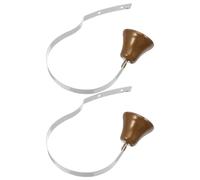 Gadpiparty Lot De 2 Sonnettes Murales pour Chien Cloches pour Apprentissage De La Propreté Cloches Suspendues