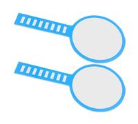 Gadpiparty Lot de 2 tableaux blancs effaçables à sec - 15 x 30 cm - En mousse - Pour l'enseignement en classe et l'apprentissage interactif