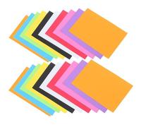 Gadpiparty Lot de 20 feuilles de papier éponge coloré pour travaux manuels, papier décoratif sûr et pratique avec un bon design, pour la maison et le bureau