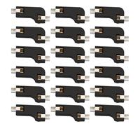 Gadpiparty Lot de 20 Supports PCB Remplaçables à Chaud pour Clavier Mécanique en Abs Double Pince, Échange Rapide D'interrupteurs, pour Claviers Personnalisés