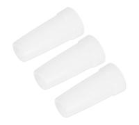 Gadpiparty Lot de 3 Diffuseurs de Lampe Torche en Plastique Blanc, Couvercle de Diffuseur Résistant aux Rayures pour Éclairage Doux en Lecture et Randonnée