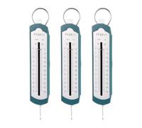 Gadpiparty Lot de 3 dynamomètres à ressort pour école et construction en acier inoxydable, faciles à utiliser pour des expériences de physique et l'enseignement en laboratoire de mécanique