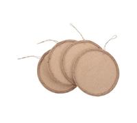 Gadpiparty Lot De 4 Cadres En Toile De Lin Toile De Jute Corde De Marron Clair