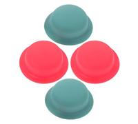 Gadpiparty Lot de 4 Capuchons en Silicone pour Poignées de Couvercles de Casseroles, Protection la Chaleur, Universels, Adaptés aux Cocottes en Fonte, Accessoires Pratiques Cuisine
