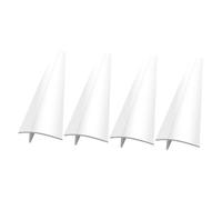 Gadpiparty Lot de 4 Couvre-espaces en Silicone Flexible et Résistant la Chaleur pour Cuisinière, Protection Simple et Classique Cuisine Moderne