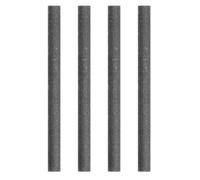 Gadpiparty Lot De 4 Électrodes Expérimentales En Graphite Pour Électrolyse, Création De Bijoux Et Autres Expériences. Tiges De Graphite Rondes Et Agitatrices Noires.