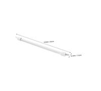 Gadpiparty Lot De 4 Éléments Chauffants De Remplacement pour Four De Torréfaction Tube De Quartz Élément Chauffant pour Poêle Blanc