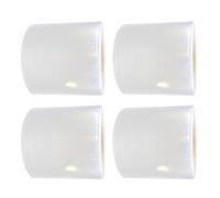 Gadpiparty Lot de 4 Films Étirables Pe 5x14000cm Résistants à L'usure et Épais pour Emballage Transparent Sécurisé Lors des Déménagements Conditionnement