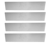 Gadpiparty Lot de 4 protections anti-éclaboussures pour gouttière de toit - Protection contre les fortes pluies - Empêche les dommages causés par les fondations et le paysage - Facile à installer