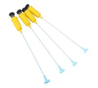 Gadpiparty Lot de 4 tiges de suspension pour machine à laver - Compatibilité universelle - Entretien du textile amélioré - Matériau en alliage de zinc - Installation à faire soi-même