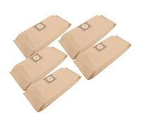 Gadpiparty Lot de 5 Paquet à Poussière Jetables en Papier 65x25 Cm pour Aspirateurs 5-6 Gallons - Paquet Filtrants de Rechange pour Dépoussiéreur D’atelier et Nettoyage Maison