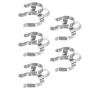 Gadpiparty Lot de 5 Pinces de Retenue en Acier Inoxydable 14 pour Support de Laboratoire Fixation Sécurisée pour Béchers et Tubes à Essai Accessoires Compacts pour Titrage et Extraction en