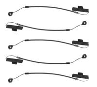 Gadpiparty Lot de 5 Porte-Stylets pour Tablette avec Dragonne Élastique Rétractable de 30 CM Anneau en Silicone de 8 MM Cordon Anti-Perte pour Stylo Capacitif Accessoire pour Bureau et