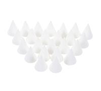 Gadpiparty Lot de 50 Clous pour Four à Céramique en Alumine Réfractaire Supports Coniques Résistants Haute Température pour Cuisson Poterie Outils Solide pour Artistes Céramistes