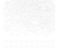 Gadpiparty Lot de 500 Boutons à Coudre Ronds en Résine Transparente 10mm, Design 2 Trous, Faciles à Coudre, pour Vêtements et Loisirs Créatifs à Domicile