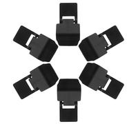 Gadpiparty Lot de 6 Clips Anti-Évasion pour Terrarium Reptile Boucles de Verrouillage Solide Compatibles Terrariums Tortues et Amphibiens Fixation Sécurisée pour Habitat Tropical