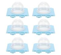 Gadpiparty Lot de 6 couvercles de Tunnel pour Cage de Hamster, Interface de Tuyau Externe, Carte de Connexion avec Embout, Module de connecteur de Tube pour Petits Animaux