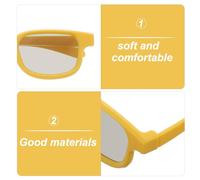 Gadpiparty Lot de 6 Lunettes 3D en Plastique pour Garçon et Filles Visionnage Stéréoscopique Cinéma et Jeux Vidéo Légères et Confortables pour Fêtes et Voyages