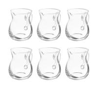 Gadpiparty Lot de 6 Pichets à Lait en Verre 100ml avec Bec Verseur Précis et Anse, Distributeur Polyvalent pour Sirop et Crémier, pour Bureau et Voyage