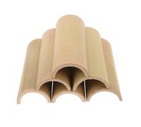 Gadpiparty Lot de 6 Pièces en Bambou Naturel 7-8 Cm X 20-22 Cm pour Fontaine de Jardin Japonaise, Accessoires pour Fontaines à Eau Résistants aux Intempéries, Bec Verseur pour Bassin