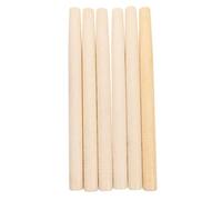 Gadpiparty Lot De 6 Poignées en Bois 38 Cm pour Remplacement Manches De Petite Hache, Houe, Faucille Et Pelle, Accessoires De Jardin Solides avec Finition Lisse
