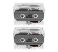 Gadpiparty Lot de 8 Cassettes Audio Vierges de 60 Minutes pour l'enregistrement de Musique et de Parole. Cassette Audio Standard pour la Musique et la Parole.