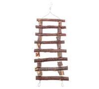 Gadpiparty Mâcher en Bois Naturel pour Hamster et Cobaye Friandise à Mâcher de Lapin Double Rangée Longue pour Dentition Réconfortant et Stimulant pour Petits Animaux