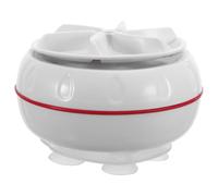 Gadpiparty Machine à Laver Portable Compacte Turbine Ultrasonique, Plastique Blanc, Démarrage Intelligent Touche, Silencieuse, Voyage Vêtements Délicats