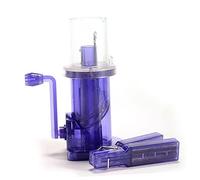 Gadpiparty Machine à Tricoter Manuelle Portable Outil de Tricotin Durable Bleu pour DIY
