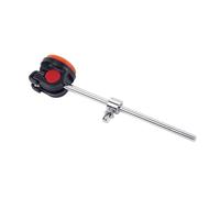 Gadpiparty Maillet de Grosse Caisse Silicone Tête pour Batterie Percussion Kit Accessoires Rouge Batteur Percussion avec Axe Inox