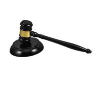 Gadpiparty Maillet De Juge en Bois pour Enchères Marteau De Cour Réutilisable 30 Cm Accessoire Pratique pour Et Commissaires-priseurs pour Salles D'audience Et Événements Juridiques