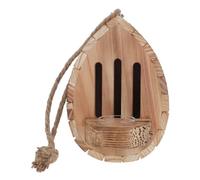 Gadpiparty Maison Suspendue en Bois pour Insectes Volants avec Mangeoire
