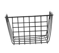 Gadpiparty Mangeoire à Foin Suspendue pour Lapins et Cochons Cadre Métallique Robuste Support Anti-gaspillage pour Cage Panier à Foin Organisé et Facile Accès Nettoyage Simplifié