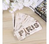 Gadpiparty Marque-pages Rétro en Papier, Motif Tour en Fer Vintage, Lot de 90 Pièces, Signets Créatifs pour Décoration de Livres et Accessoires de Bureau