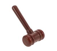 Gadpiparty Marteau De Juge Jouet pour Garçon Et Filles Petit Format en Plastique Marron Outil Pédagogique Jeu D’Imagination Et Accessoire Costume pour Rôle Judiciaire Garçon Et Filles
