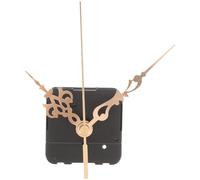 Gadpiparty Mécanisme D'Horloge À Mouvement Inversé Silencieux Kit De Remplacement avec Aiguilles pour Horloge Murale DIY Décoration Industrielle 2.17X2.17X1.18In