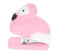 Gadpiparty Mini Agrafeuse Flamant Portable Compact et Ergonomique Décor de Bureau Élégant pour Maison École et Bureau