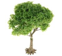 Gadpiparty Mini Arbres de Paysage en Plastique Vert pour Diorama Modélisme | Fournitures Polyvalentes pour Maquettes, Détails Réalistes, Charme Artistique, Espace Compact