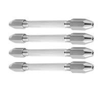 Gadpiparty Mini Étau à Broche Double Hexagonal 4 Pièces Porte-Forets Manuel 05-32 MM en Acier Outil de Précision pour Bijoux Horlogerie Résine DIY et Réparation Montre