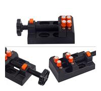 Gadpiparty Mini Étau de Table Réglable pour Bijoux et Montres Pince Rapide à Ouverture Fixation pour Bricolage Sculpture et Modélisme Outil de Serrage Polyvalent