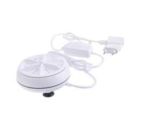 Gadpiparty Mini Lave-linge Portable Compact Abs Sans Détergent Pour Voyage Et Usage Quotidien Avec Prise Eu Nettoyeur Ultrasonique Abs Pour Petits Vêtements