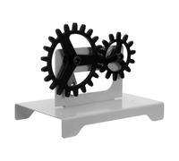 Gadpiparty Modèle D'engrenage Mécanique Portable en Fer et Plastique pour Apprentissage Interactif, pour Recherche Technique et Étude Personnelle