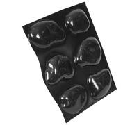 Gadpiparty Moule à Galets en Ciment Réutilisable en Plastique Noir