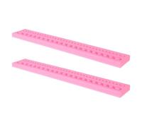 Gadpiparty Moule à Gâteau en Silicone 2 Pcs Forme Chaîne, Moule à Chocolat Antiadhésif DIY pour Pâtisserie, Fondant et Bonbons, Ustensile Cuisson Polyvalent Cuisine Maison Cuisine