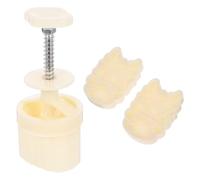 Gadpiparty Moule à Pâtisserie Chinois Presse à Gâteau aux Haricots Verts Blanc Moule à Biscuits de Dragon pour Gâteaux de Lune Ustensile Réutilisable pour Pâtisserie Traditionnelle