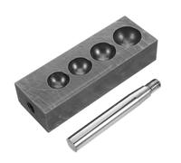 Gadpiparty Moule Graphite Sphère Solide Noir pour Fabrication de Bijoux Design Polyvalent Facile à Utiliser, pour Recherche en Laboratoire et Création de Bijoux