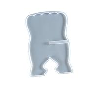 Gadpiparty Moule Silicone pour Support de Diy Moule Crystal Epoxy Flexible et Transparent Détagère de Lecture et Facile à Nettoyer