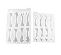 Gadpiparty Moules en Silicone Résistant la Déformation et Incassable 2pcs pour Pièces D'échecs pour Résine Époxy et Jeux D'échecs pour Garçon et Filles